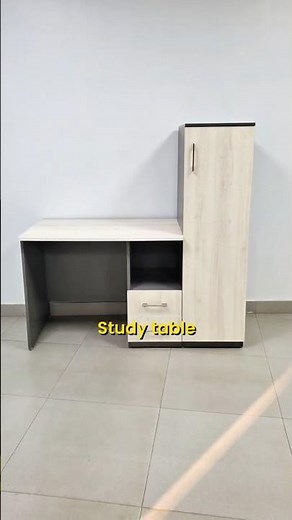 Smart Study Table for Small Spaces | Workspace + Storage Solution