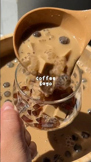 Making Coffee Sago ☕️