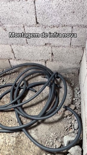 Montagem de infra estrutura nova #eletricista #eletrica #dica | Rafaelétrica
