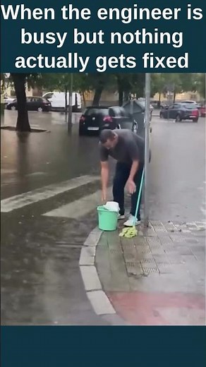When the engineer is busy but nothing actually gets fixed