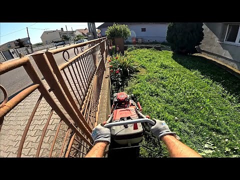 Satisfying Lawn Mowing POV | GoPro Grass Cutting Sounds & Relaxing ASMR