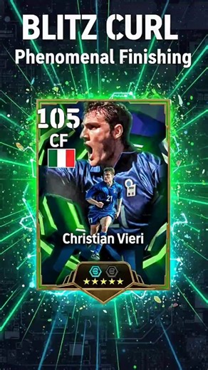 Christian Vieri Blitz curl and Phenomenal finishing with Double touch | eFootball 2026