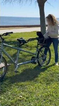 The most beautiful tandem bike ride at St Petersburg Pier