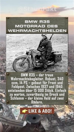 BMW R35 – motorrad des wehrmachtshelden
