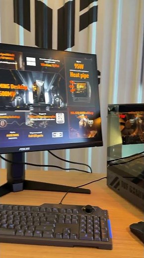 The ASUS TUF Gaming T500 (2026) is a compact pre-built gaming desktop PC known for its durability.