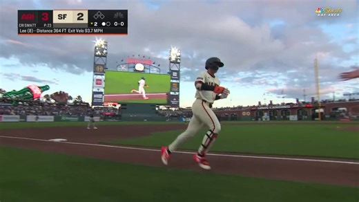 Jung Hoo Lee puts Giants back in game vs. Diamondbacks with two-run homer