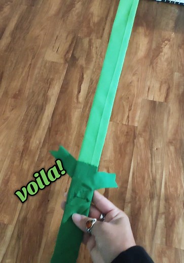DIY Adventure Time Grass Sword for Kids