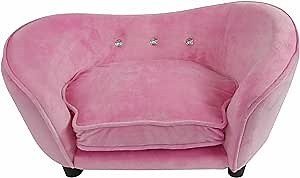 Enchanted Home Pet Ultra Plush Snuggle Bed in Light Pink