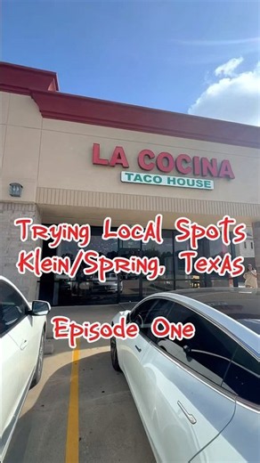 First time trying La Cocina Taco House in Klein, TX! 🌮 #food #restaurant #mexican #houstoneats