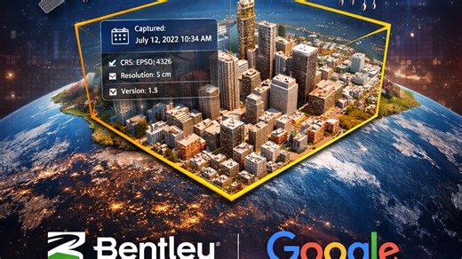 Referencing Google 3D Tiles in MicroStation: A Vision for Geospatially Intelligent Engineering