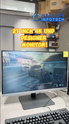 BenQ PD2705U 27 inch 4K UHD Designer Monitor | #benqmonitor #hariominfotech #benq