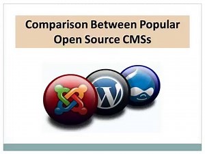 Comparison Between Popular Open Source CMSs - Drupal, Joomla, and Wordpress