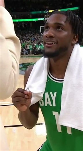 From Interview to Engagement 💍 Basketball Court Surprise! #NBA #Shorts