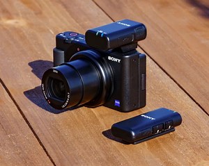 Sony's new ECM-W2BT wireless microphone uses its Digital Multi Interface shoe for cable-free audio