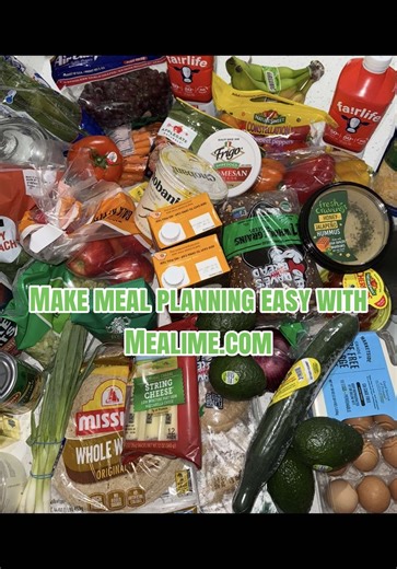 How to make planning healthy meals SO easy!! #mealplan #registereddietitian #mealime