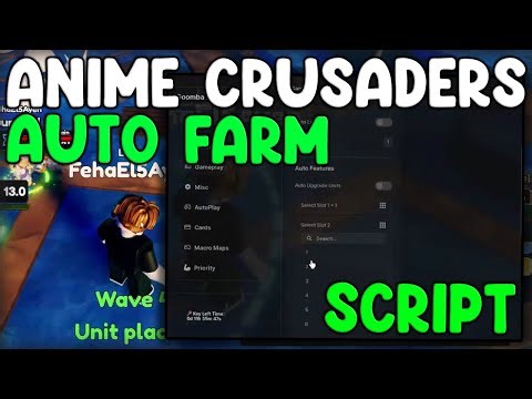 [⚡UPDATE 3.0] Anime Crusaders Script Auto Farm, Auto Place & Upgrade - Roblox 2026
