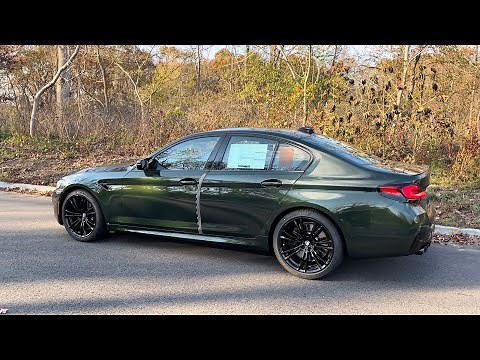 2023 BMW M5 Competition San Remo Green Metallic