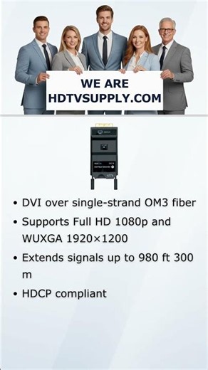 PureLink OLC III RX DVI Over 1LC Fiber Extension Receiver