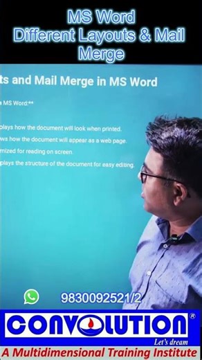 #Computer #Microsoft #word #Layouts #MailMerge #ComputerAwareness #prociency #ComputerBasics #AC