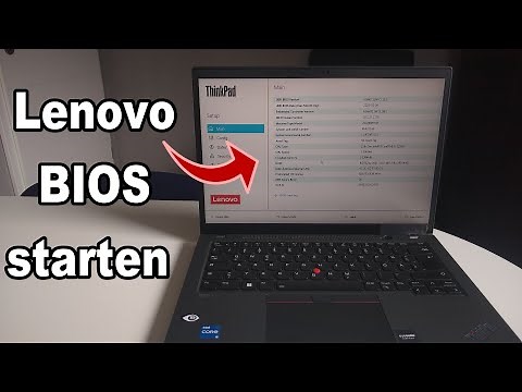 Lenovo Thinkpad Laptop BIOS starten & öffnen | Anleitung
