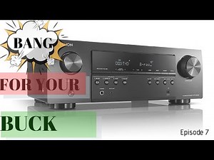 Bang for your Buck Episode 7: Denon AVR-s540BT
