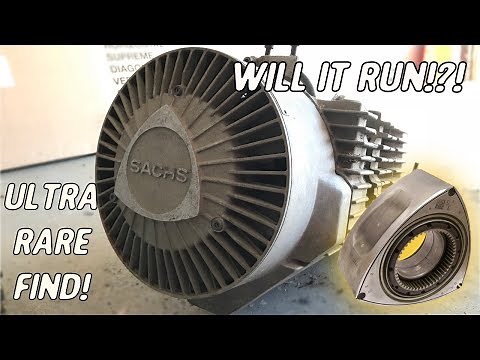 Rare Rotary Motorcycle Engine Find! | Rotary Shifter Go Kart Build Part 1