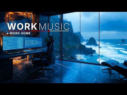 Deep Work Music to Enter Flow State | Distraction-Free Coastal Setup