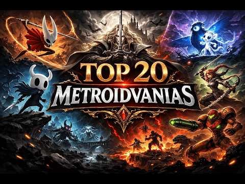 Top 20 Metascore metroidvanias of all time!