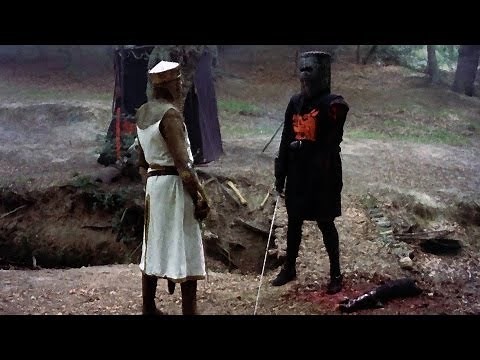 The Dark Black Knight - Batman vs. Monty Python