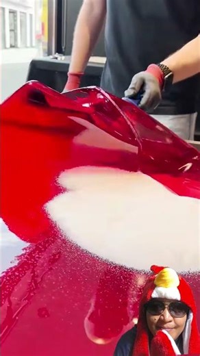 Yummy Cherry Candy 🍒🍭 #candymaking #asmr #shortvideo