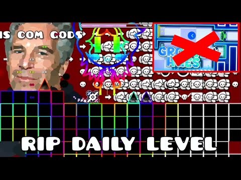 so the daily level got hacked.. | Geometry Dash