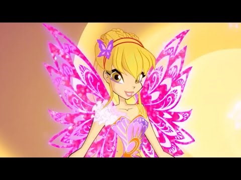 Stella's FULL Season 7 Butterflix transformation | Winx Club Clip