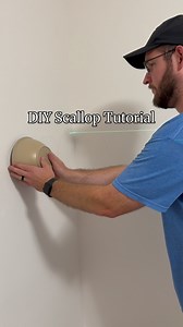 418 reactions | DIY Scallop tutorial incoming. It really is this easy and I don’t know why we haven’t done this before. I’m not limiting this to kids rooms. You could do it anywhere you wanted  Quick tips: - If you don’t have a laser level you could use painters tape (check out our link in the bio for our favorite!) - The smaller/bigger the bowl the smaller/bigger the scallops #diy #homeimprovement #scallop #tutorial | House of Foster | Facebook