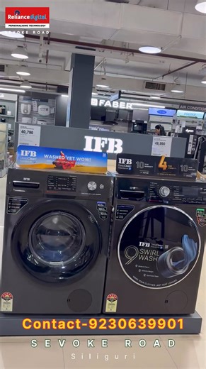 Siliguri Sevoke Road Reliance Digital is back with unlimited offers 💥 upto 50% discount on AC 💥 World Cup offer on TV 📺 💥 Unbelievable discount with gifts in the entire range of laptops 💥 upto 21000 cashback on finance 💥1 EMI off 💥Upto 12000instant discount 💥Get AC at Rs 1/-… 💥 7% instant discount on small appliances 💥 0 Cost easy EMI up to 24 months… Visit only Siliguri Sevoke Road Reliance Digital 📍 Opposite Cosmos Mall Above Reliance Trends to get your favorite Electronics products