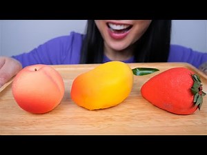 VIRAL FRUIT MOUSSE CAKE (ASMR EATING SOUNDS) NO TALKING | SAS-ASMR
