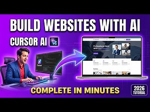 How to Use Cursor AI to Build a Complete Website in Minutes - Beginner Tutorial 2026