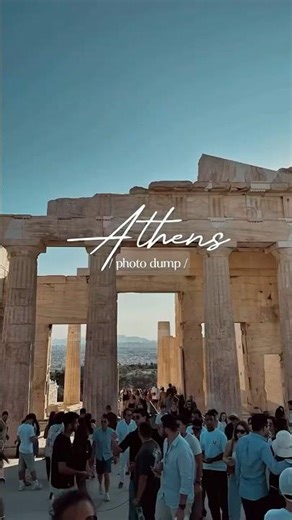 【Athens Travel🇬🇷】A city that’s perfect to visit in summer /夏に訪れるのが最高な都市アテネ #vacation