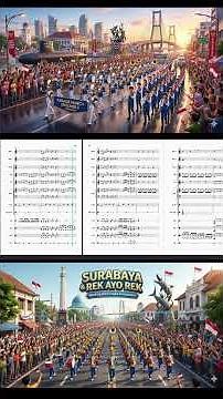 Surabaya & Rek Ayo Rek | Marching Band Melodica / Pianika