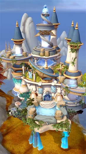 A Skyborne Home | Zephras Isle WoW Housing | World of Warcraft: Forever