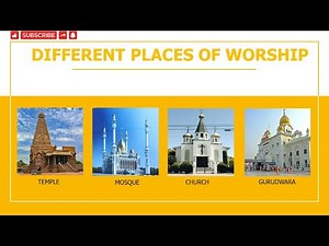 PLACES OF WORSHIP| HOLY BOOKS OF DIFFERENT RELIGIONS| CLASS 2| EVS| CBSE| NCERT