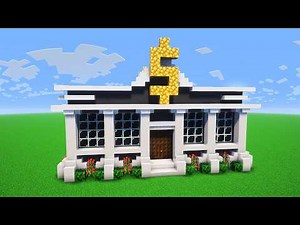 How to Build a Bank in Minecraft - Minecraft Bank Build Tutorial