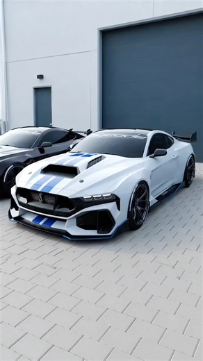 Ford Mustang Shelby GT500 – 760HP Beast Unleashed! 🔥#shorts