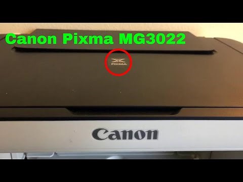 ✅ How To Use Canon Pixma MG3022 Printer Review