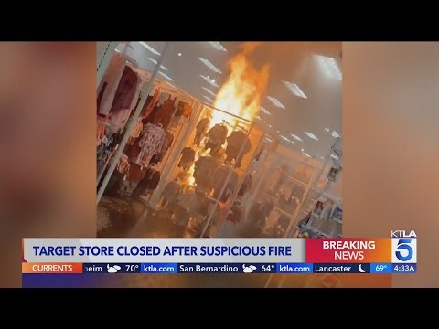 Suspicious fire in children's section closes Buena Park Target