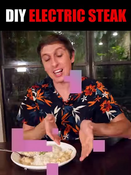 COOKING Steak With SCIENCE 🤤🔌 | The Backyard Scientist