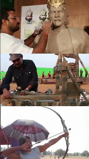 The Making of Bahubali Part 1 and Bahubali Part 2 Full Movie #bahubali2 #prabhas #ssrajamouli