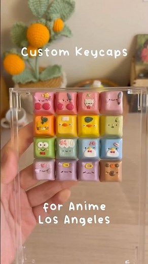 Custom Keycaps for Animé Los Angeles