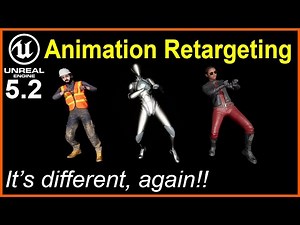 Unreal Engine 5.2 - Learn Animation Retargeting from Mixamo to Metahuman and more. #ue5