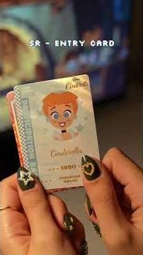 lets open disney all-star trading cards ✨🦋