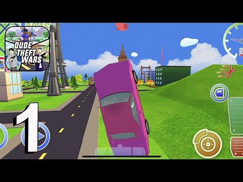Dude Theft Wars FPS Open World - Gameplay Walkthrough part 1🔥(iOS,Android)